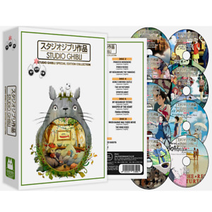 Studio Ghibli Special Edition Collection 25 Movies  ( DVD, 9-Disc) BRAND NEW