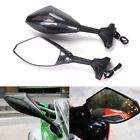 Rearview Mirrors With Turn Signal LED For Suzuki GSXR600 GSXR750 GSXR1000 Carbon (For: 2007 Suzuki GSXR600)
