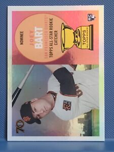 2021 Topps All Star Rookie Cup JOEY BART #89 FOIL RC Giants Cubs Gem-Mint