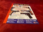 FRAMED ADVERT 11X8 BROCOCK : WALTHER CP88 CO2 PISTOLS