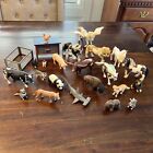 Schleich Germany HUGE Lot Of 24 Figures! Fantasy, Farm, Jungle LOOK! 1 Papo HTF