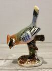 VINTAGE Ucagco Japan 4in Ceramic Waxwing Bird Figurine