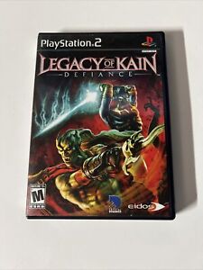 Legacy of Kain: Defiance (Sony PlayStation 2, 2003) W/ Manual & Tested