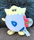 🥚 Vintage 90s POKEMON TOGEPI PLUSH 9” OFFICIAL NINTENDO Play By Play 1999 💚