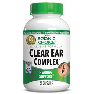 Botanic Choice Clear Ear Complex® Hearing Dietary Supplement, 60 Capsules