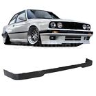 [SASA] Fit for 84-92 BMW E30 3-Series 325i MT Style PU Front Bumper Lip Splitter (For: 1990 BMW 325i Base 2.5L)