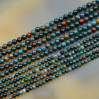 2mm 3mm 4mm Natural Gemstones Round Spacer small Beads 15.5'' Jewelry Design