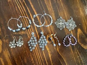 Women's Earrings - Lot of 7 Pairs - Express, NY & Co., Lia Sophia, etc.