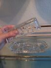 Vintage Glass Butter Dish With Lid