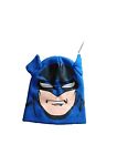 Batman Winter Hat Beanie BAT SIGNAL LOGO UNIQUE Blue DC Comics