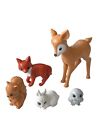 New ListingBarbie Doll Lot of 5 Forest Friends Deer Rabbit Fox Pet Accessories