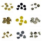 10-150 Rubber Locking Butterfly Lapel Pin Backs Clasp Clutches Guards Attachment