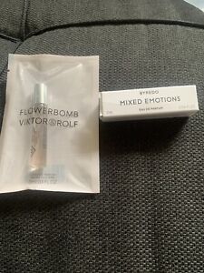 Mixed Emotion Byredo Eau de Parfum 2ml & Flowerbomb viktor&rolf 3ml Spray