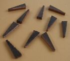 10 Harpsichord Leather Plectra-Finest Quality-15mm length- 10 units