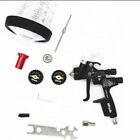 Spray Paint Gun 1000B with 2 In 1  1.3mm / 1.7 Nozzle Cars Painting Tools  Black