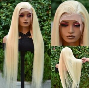 613 13x6 Lace frontal human hair wig 26 inches 180% density