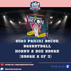 SAN ANTONIO SPURS 2023/24 Panini Recon Basketball Hobby 2 Box Break 2/3