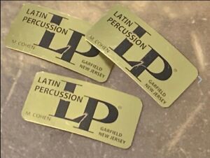 LP Latin Percussion Plates or Tag Conga Tumbadora Quinto Timbales Bata $12 each