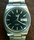 SEIKO 5 7S26-3140 Black Military Style Automatic Men's Watch BMBY Oct 1996/2006