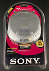 Vintage Sony Walkman Portable CD Player D-E220 ESP Max Silver New Sealed