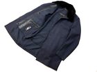 RRP €2850 Men's CORNELIANI ID Cashmere Blue Coton Fur Collar Jacket Coat - 50