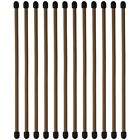 12X Nite Ize (6-inch) GearTie Re-useable Twist Tie for Cables & More - Brown