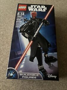 LEGO 75537 Star Wars: Darth Maul Buildable Figure New Sealed Retired 2018 Set