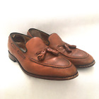 Johnston & Murphy Shoes Mens Size 11 Brown Slip On Loafers Casual Leather