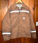 Carhartt FR Fire Resistant Work Jacket Tan XL Tall