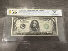 1934 Chicago $1000 One Thousand Dollar Bill Federal Reserve Note PCGS AU50