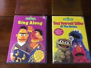 Sesame Street - Sing Along (DVD, 2004) Song Yourself Sillier At The Movies Used