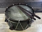 Antique Primitive Rope tension Snare Drum W/Drumsticks