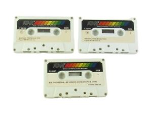 New ListingAtari 400/800 Writing Programs 1, 2 & Biorhythm Cassettes Untested on Console