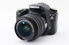 PENTAX K100D single lens reflex digital camera black color 6.1 megapixels