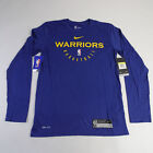 Golden State Warriors Nike NBA Authentics Dri-Fit Long Sleeve Shirt Men's New