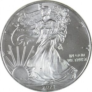 Better Date 2021 American Silver Eagle 1 Troy Oz .999 Fine Silver *925