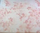 Ralph Lauren Full  Size Small Floral Print Sheet Set Cotton Pink and White