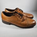 Cole Haan Mens Brown Leather Cap Toe Oxford Dress Shoes Size 11 M C25806