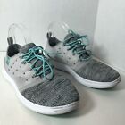 Under Armour UA Sneakers Running Shoes Womens Size 8.5 Charged Gray Green F3