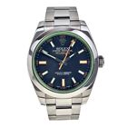 Rolex Milgauss Black Dial Green Crystal Men’s Watch 116400GV - Watch Only