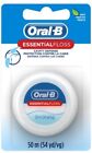Oral-B Essential Dental Floss Cavity Defense Protection Mint 50 Meter Pack of 6