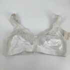 NWT Vintage Q-T white silky bra