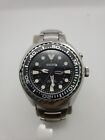 SEIKO Kinetic SUN019P1 Diver's 200m 5M85 Silver Watch Date Stainless Steel GMT