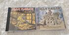 IRON MAIDEN 2 CD Lot HEAVY METAL Piece Of Mind SOMEWHERE BACK IN TIME Excellent