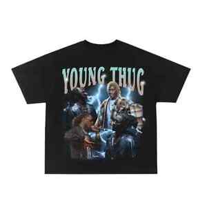 Young Thug  Vintage 90's Thugger  T Shirt  S-5XL New 2023