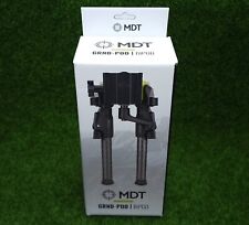 MDT GRND-POD Bipod RRS Dovetail/ARCA Mount, Carbon Fiber Legs - 105561-BLK