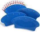 4 Decks Playing Cards Holder Plastic Hands Free Canasta Poker Parties Tray Rack