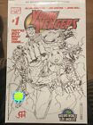 Young Avengers #1  Wizard World LA Sketch Variant Cover 1st Kate Bishop Signed