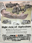 New Listing1922 Twin City Tractors Motor Trucks & Threshers Sales Brochure Poster