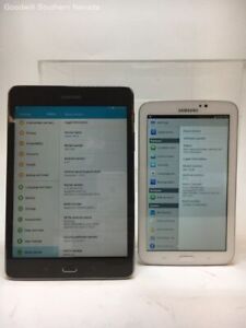 Samsung Galaxy Tabs Lot Of 2 (Tested & Factory Reset)